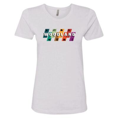 Woodland Logo - Women's Soft cotton T - Shirt  Thumbnail